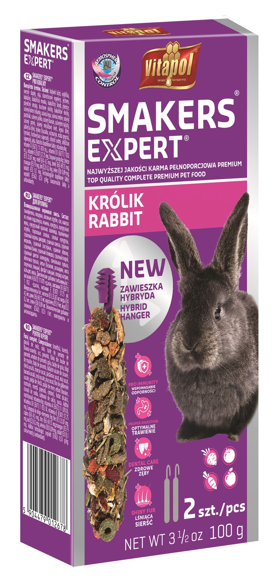 Smakers Expert dla królika 2 szt 100 g