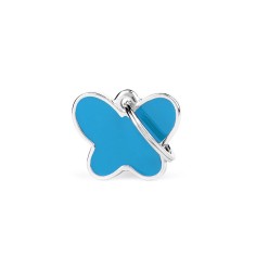 Charms Blue Butterfly ID Tag