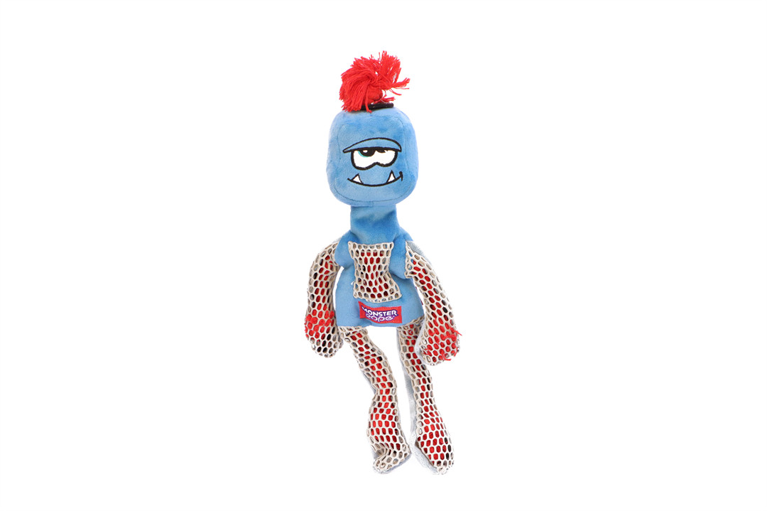 GiGwi Monster Rope Plush Toy Blue
