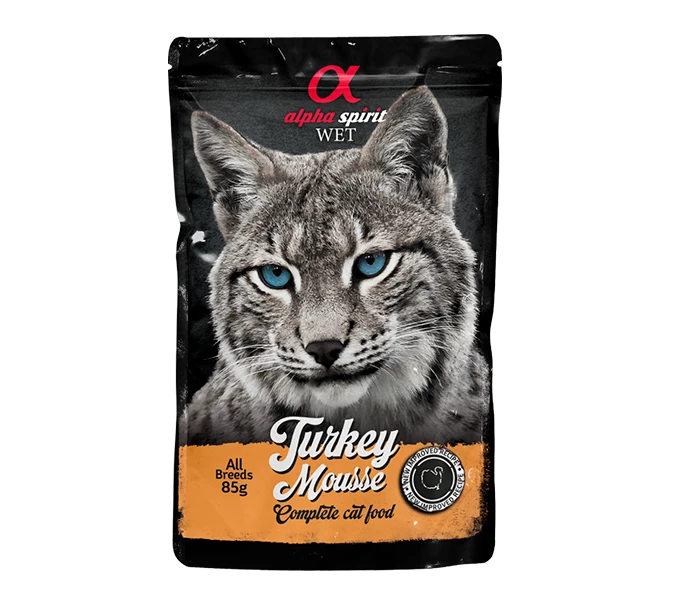 Mousse de Pavo para Gatos