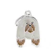 Friends Lhasa Apso ID Tag