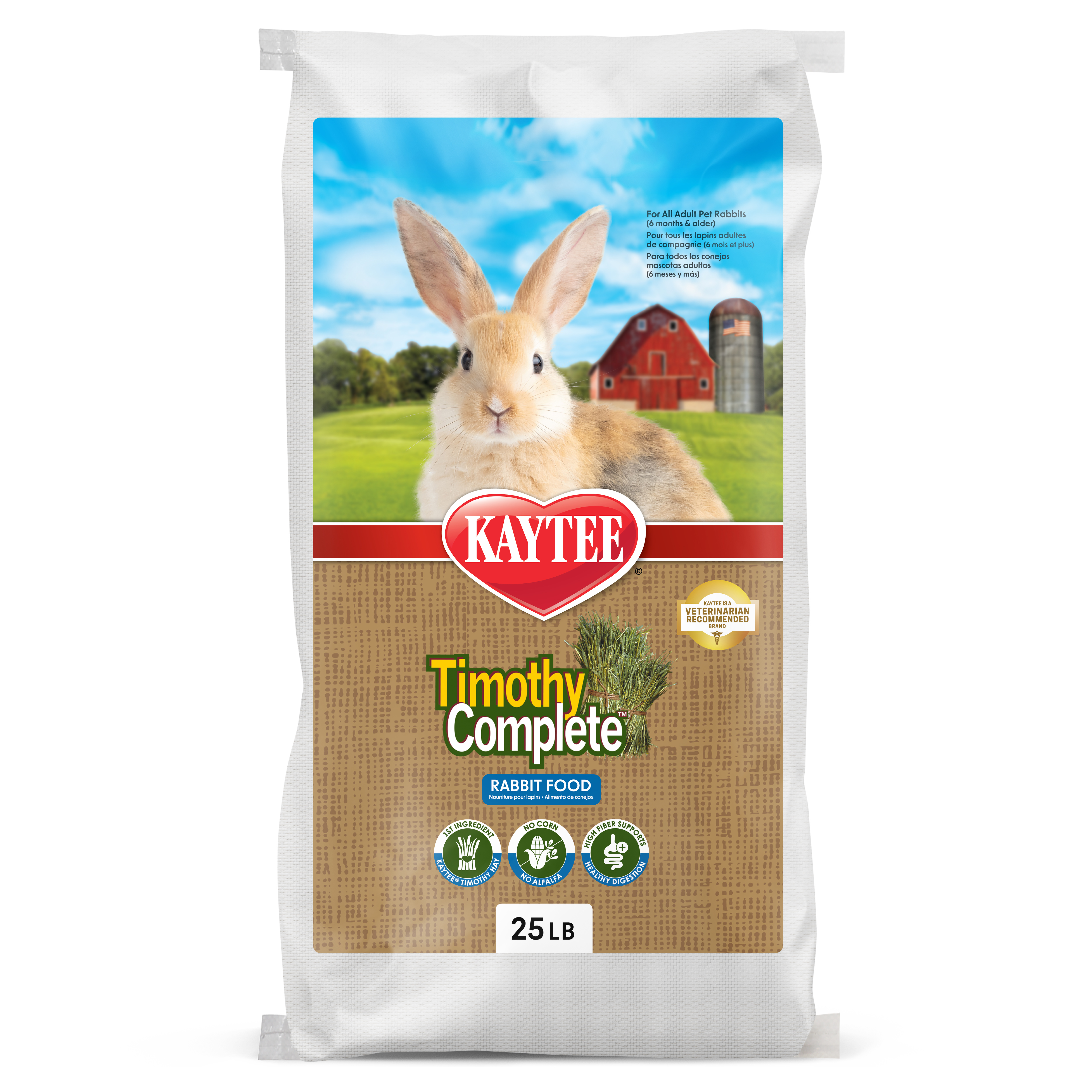 Kaytee Timothy Complete Rabbit Food