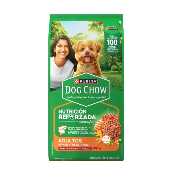Alimento seco perro DOG CHOW® Adultos Minis y Pequeños