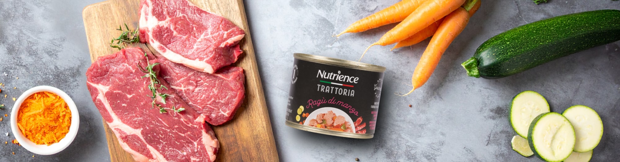 Trattoria Beef Ragu Dog Food Topper