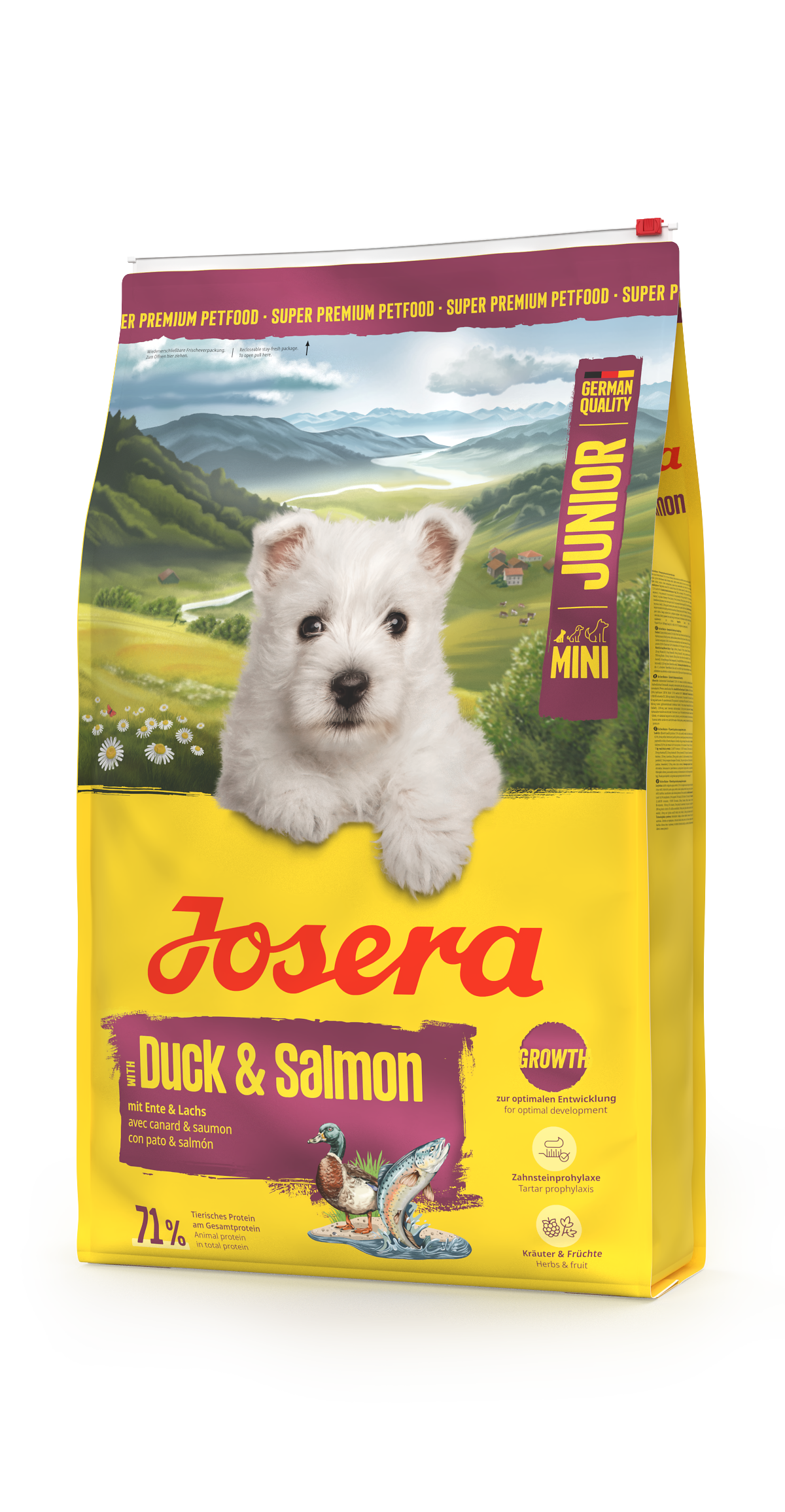 MINI JUNIOR DUCK & SALMON