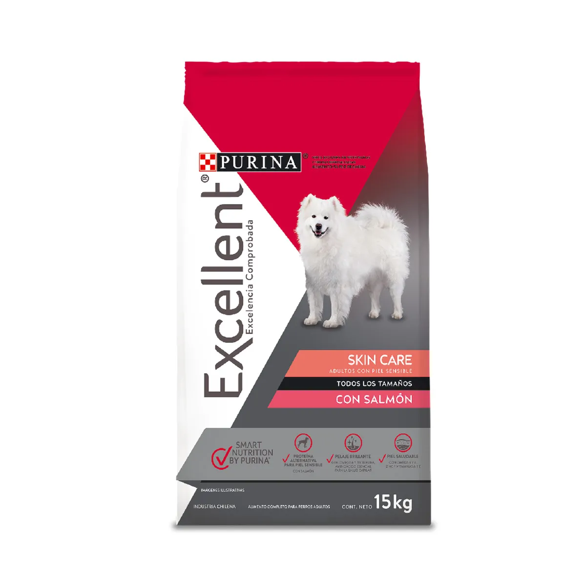 Purina Excellent® Skin Care con Salmón para perros Adultos