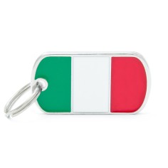 Flags Italy ID Tag