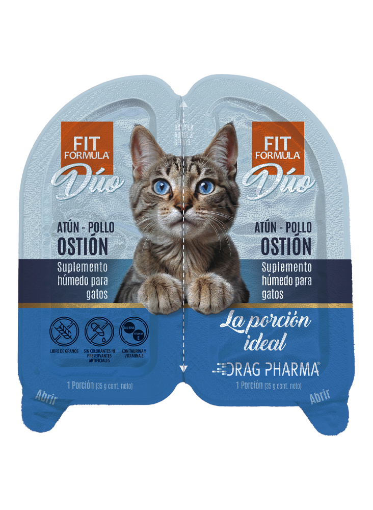 SUPLEMENTO HÚMEDO FIT FORMULA DÚO CON ATÚN – POLLO – OSTIÓN