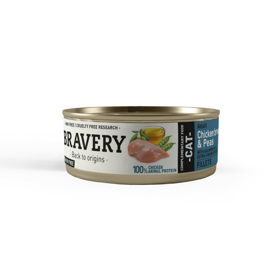Chicken And Peas Cat Wet Food