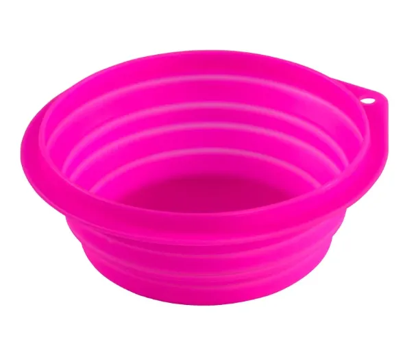 PRATO PORTATIL SILICONE 1000ML (AZ/VM)