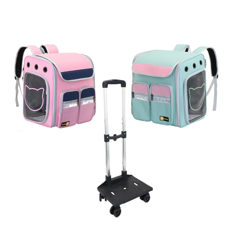 Mochila transportadora cuadrada