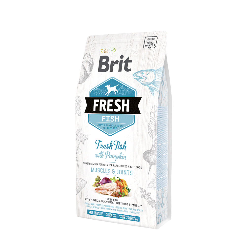 Brit Fresh Fish with Pumpkin - Adult Large