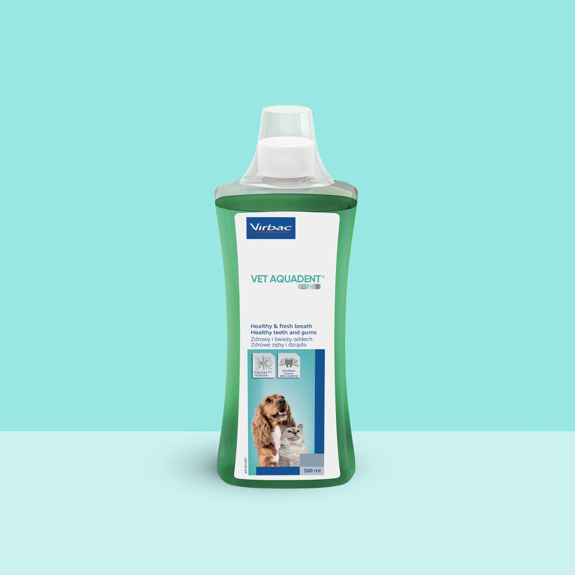 Vet Aquadent® FR3SH™ - Solución oral para la higiene dental