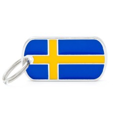 Flags Sweden ID Tag