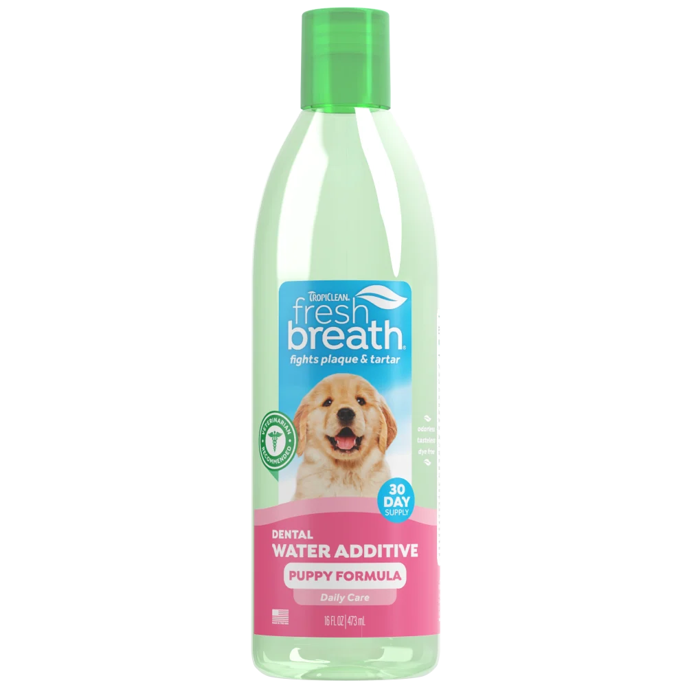 TropiClean Fresh Breath Oral Care Water Additive for Puppies