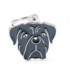 Friends Grey Cane Corso ID Tag