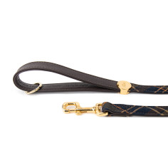 Hermitage Tartan Correa en Genuine Brown Leather