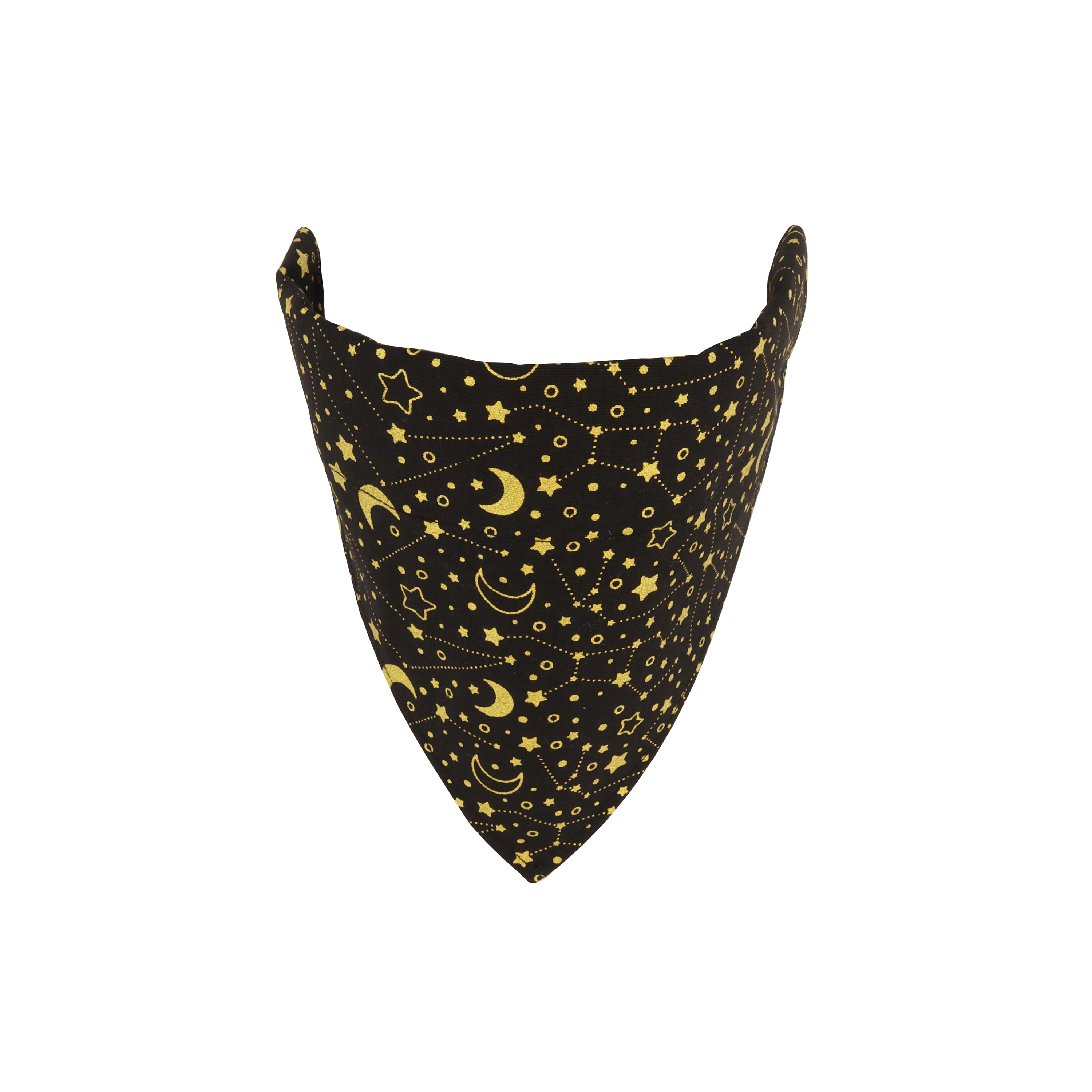 Accent Metallic Over the Collar Dog Bandana