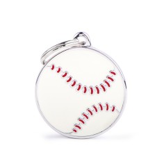 Charms Big Baseball ID Tag