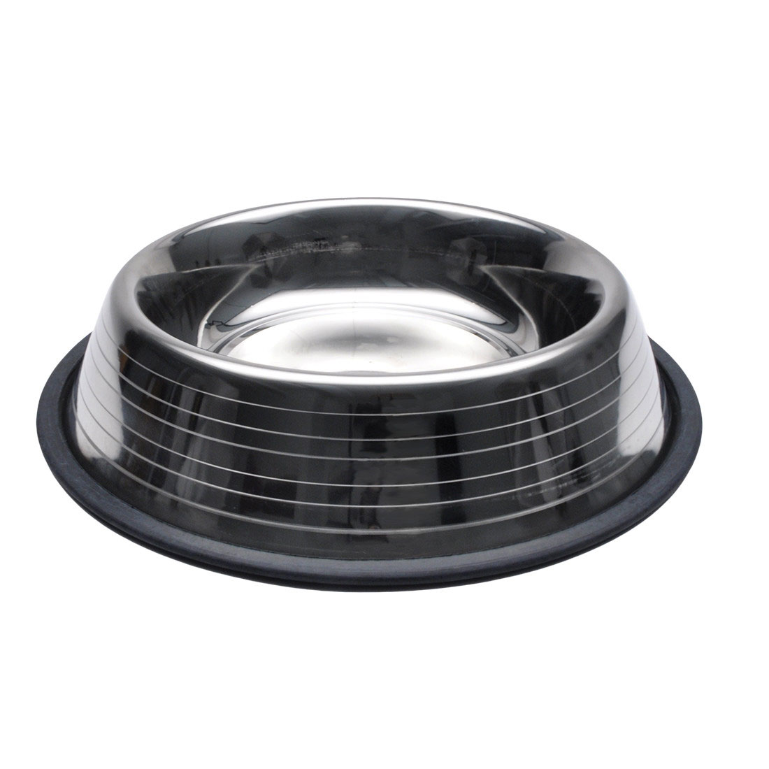 Maslow Non-Skid Ridged Stainless Steel Dog Bowl