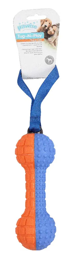 BRINQUEDO PARA CÃO SQUEAKY FOAM DUMMBELL