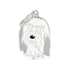Friends Bearded Collie ID Tag