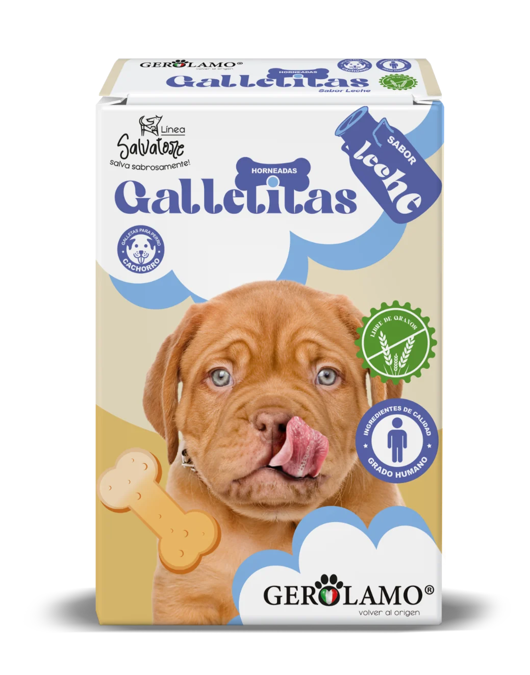 Galleta Hueso Grain Free Cachorro Leche