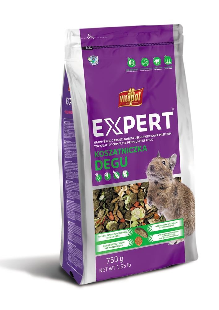 Expert karma pełnoporcjowa dla koszatniczki 750g