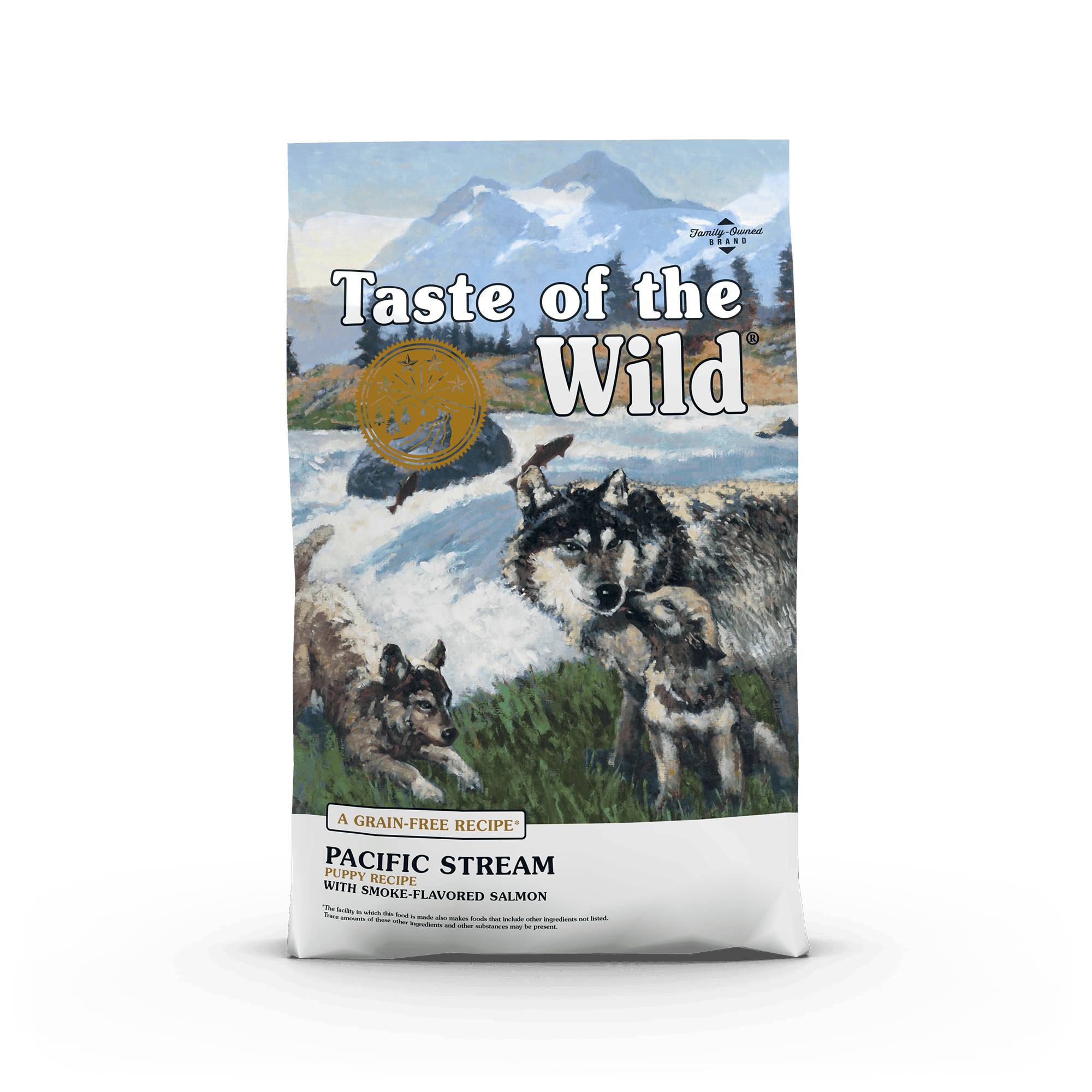 Pacific Stream Puppy Recipe with Smoke-Flavored Salmon