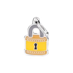 Charms Padlock ID Tag