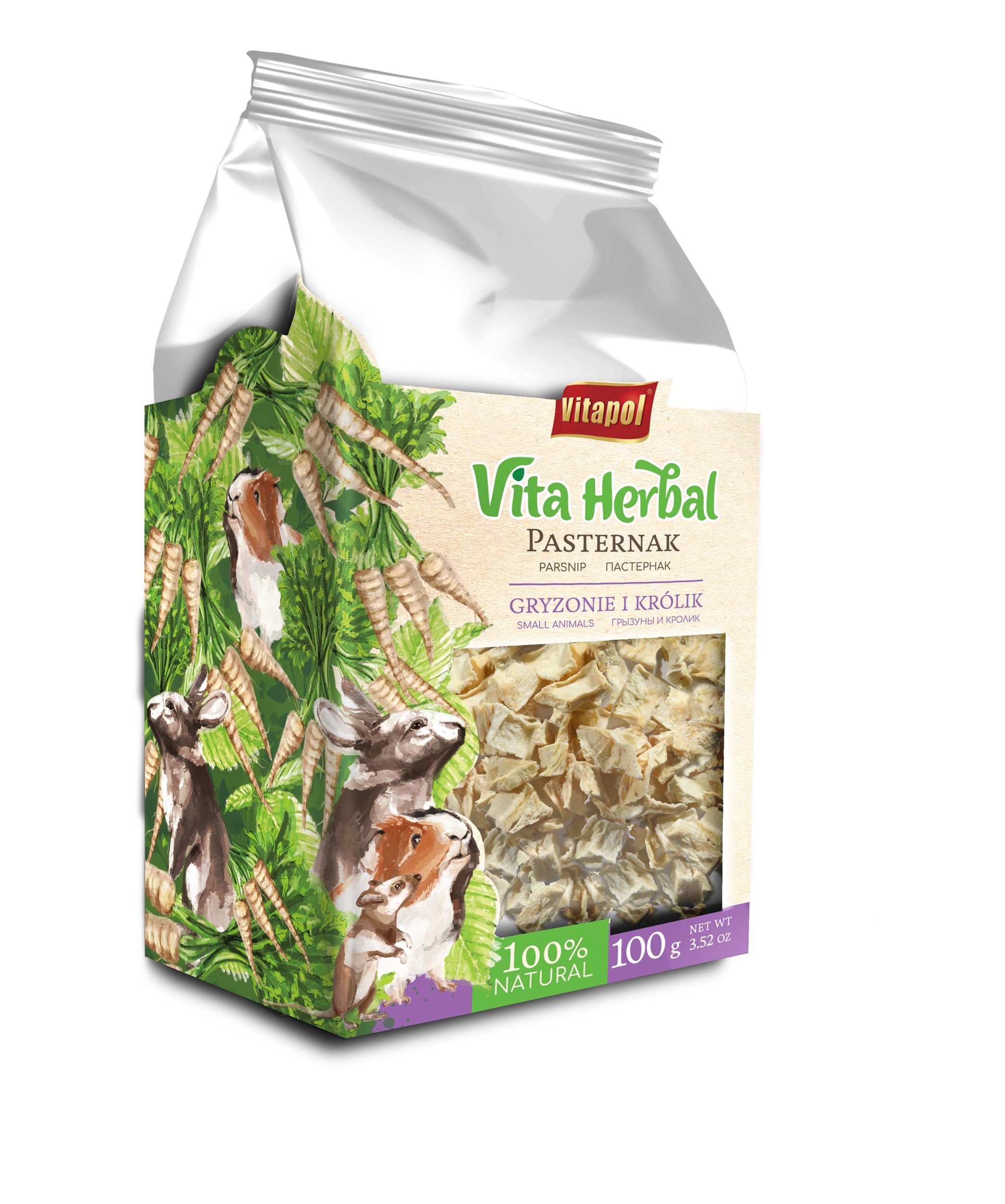 Vita Herbal dla gryzoni i królika, pasternak, 100g