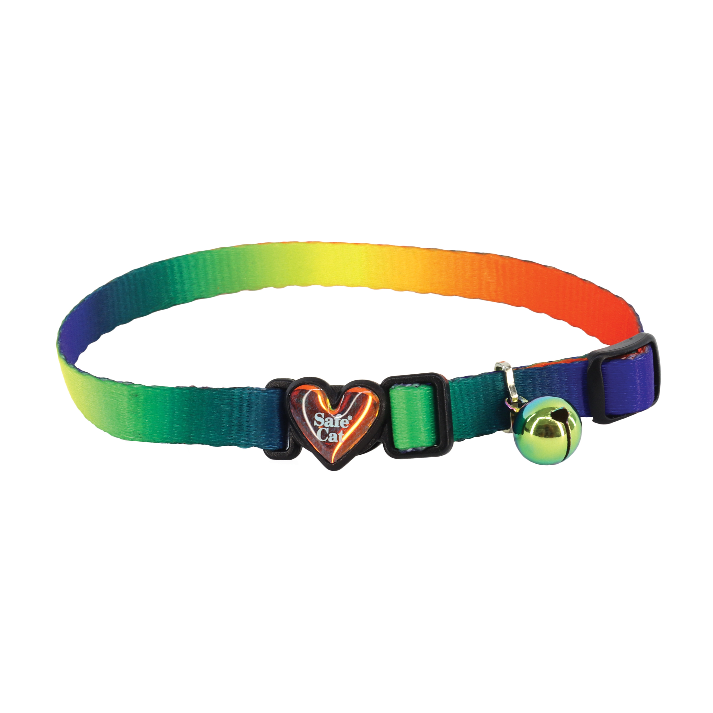 Safe Cat Heartbreaker Adjustable Cat Collar with Breakaway Heart Buckle