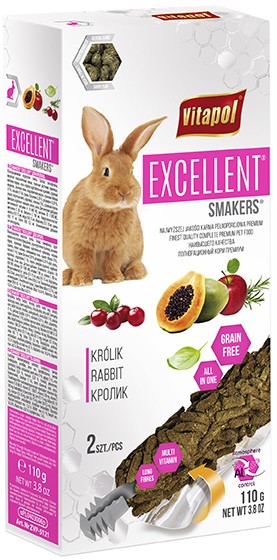 Smakers Excellent dla królika 2 szt. 110 g