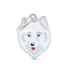 Friends Samoyed ID Tag