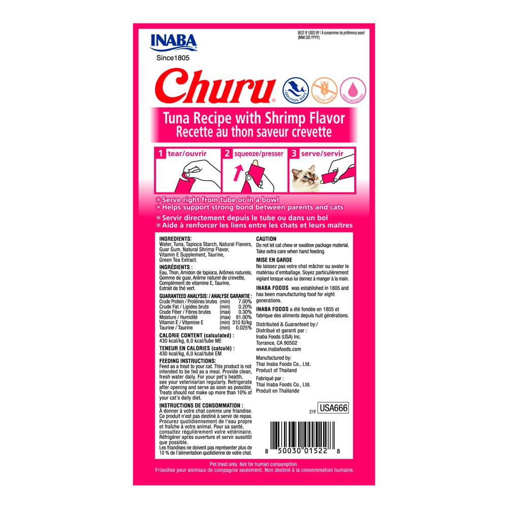 Churu de atún con camarones