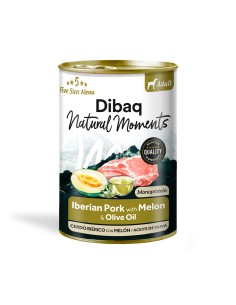 Dibaq Natural Moments Adulto Cerdo Ibérico con Melón