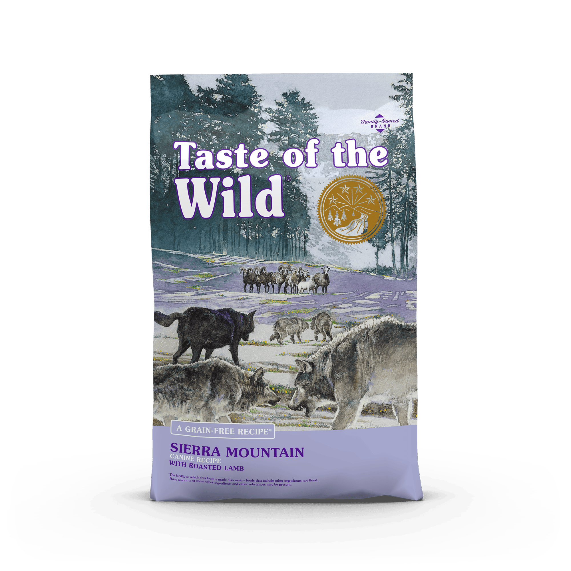 Sierra Mountain Canine Recipe with Roasted Lamb