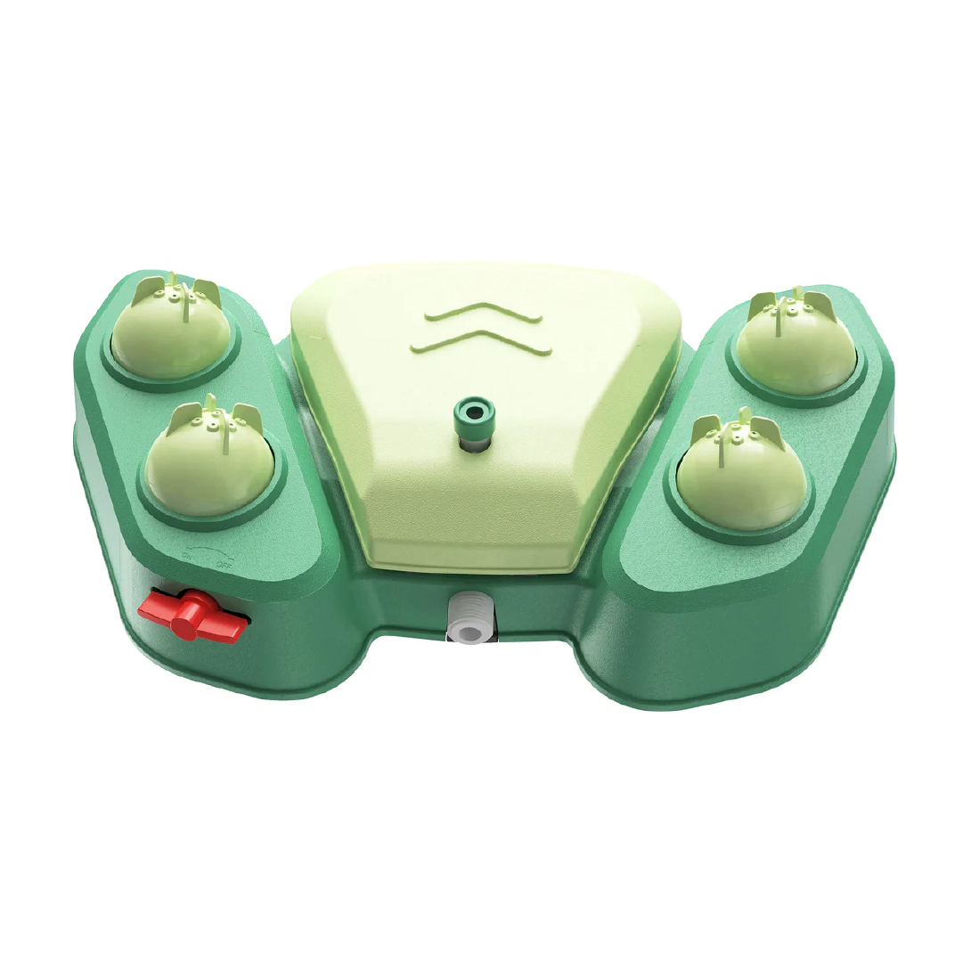 Fuente de agua para mascotas con pedal multifuncional