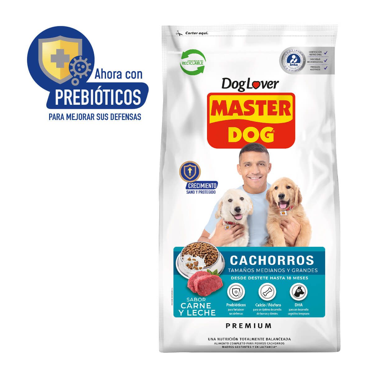 Master Dog cachorros razas medianas y grandes