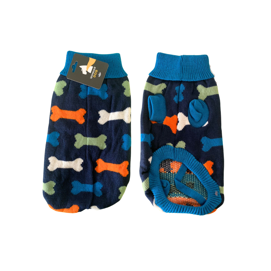 Chaleco para perro huesitos