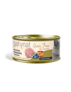 Gatynat Grain Free Pavo, Arándanos y Batata