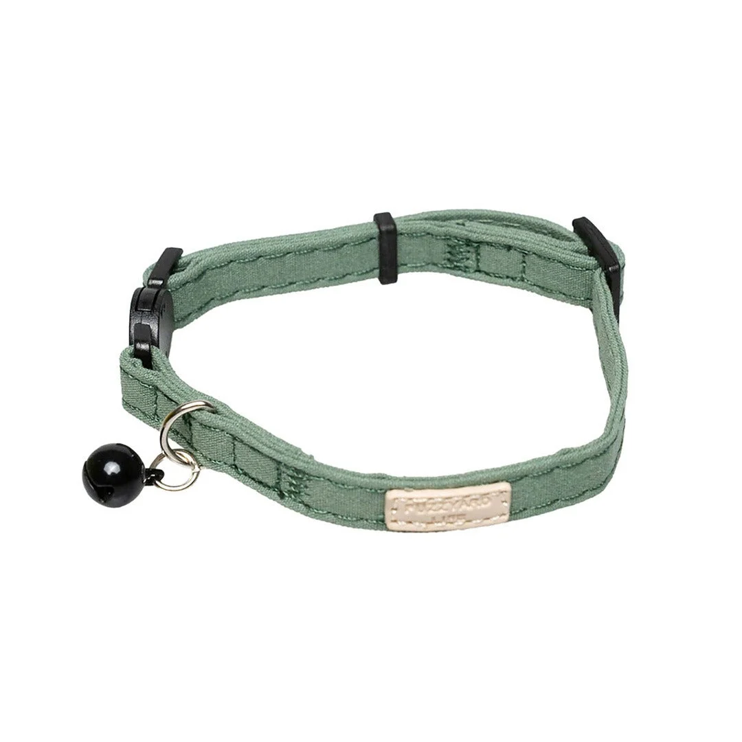 FuzzYard Life Cat Collar - Myrtle Green
