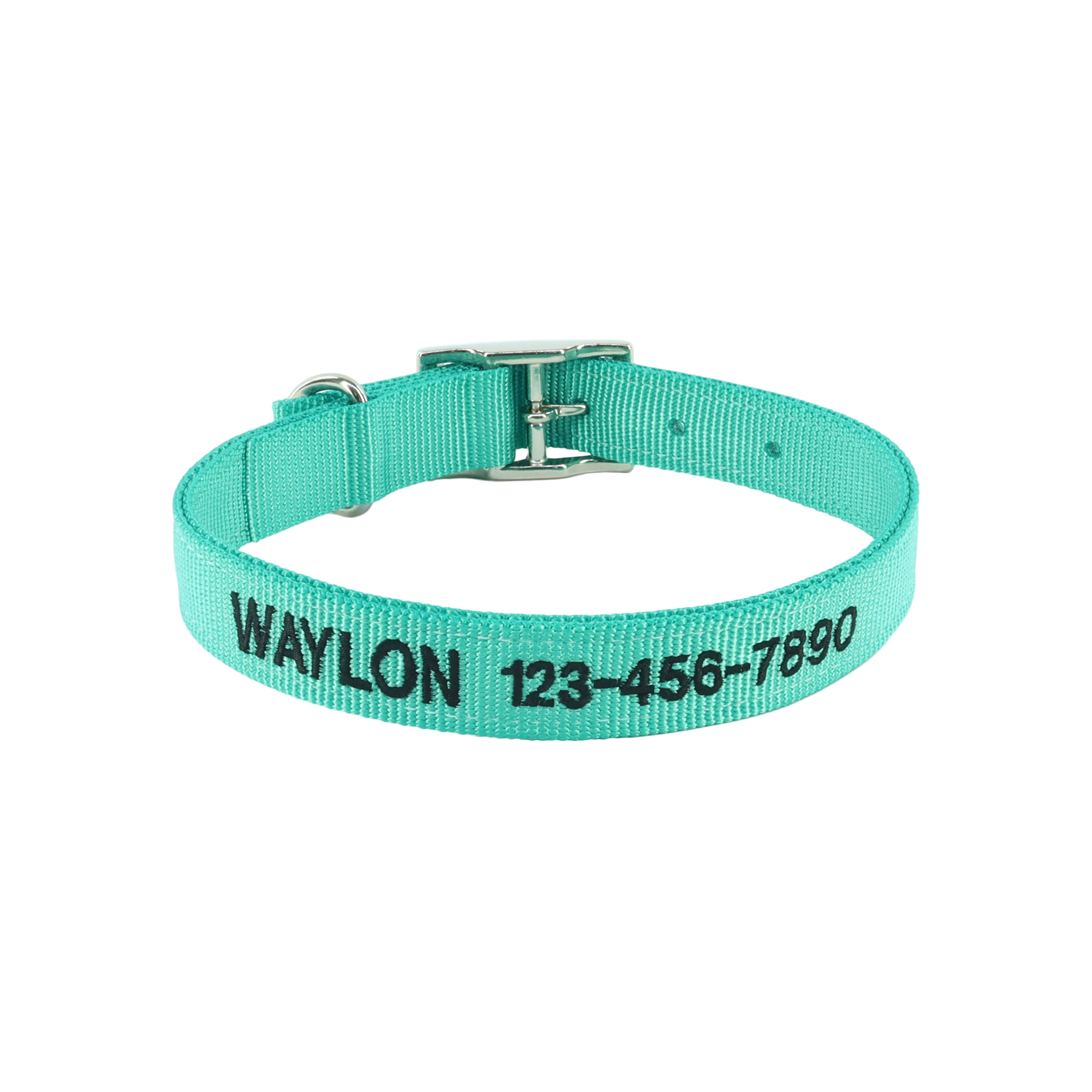 Coastal Double-Ply Dog Collar - Personalized