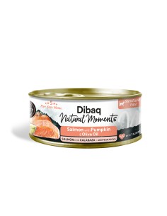 Dibaq Natural Moments 5 Star Esterilizados Salmón con Calabaza