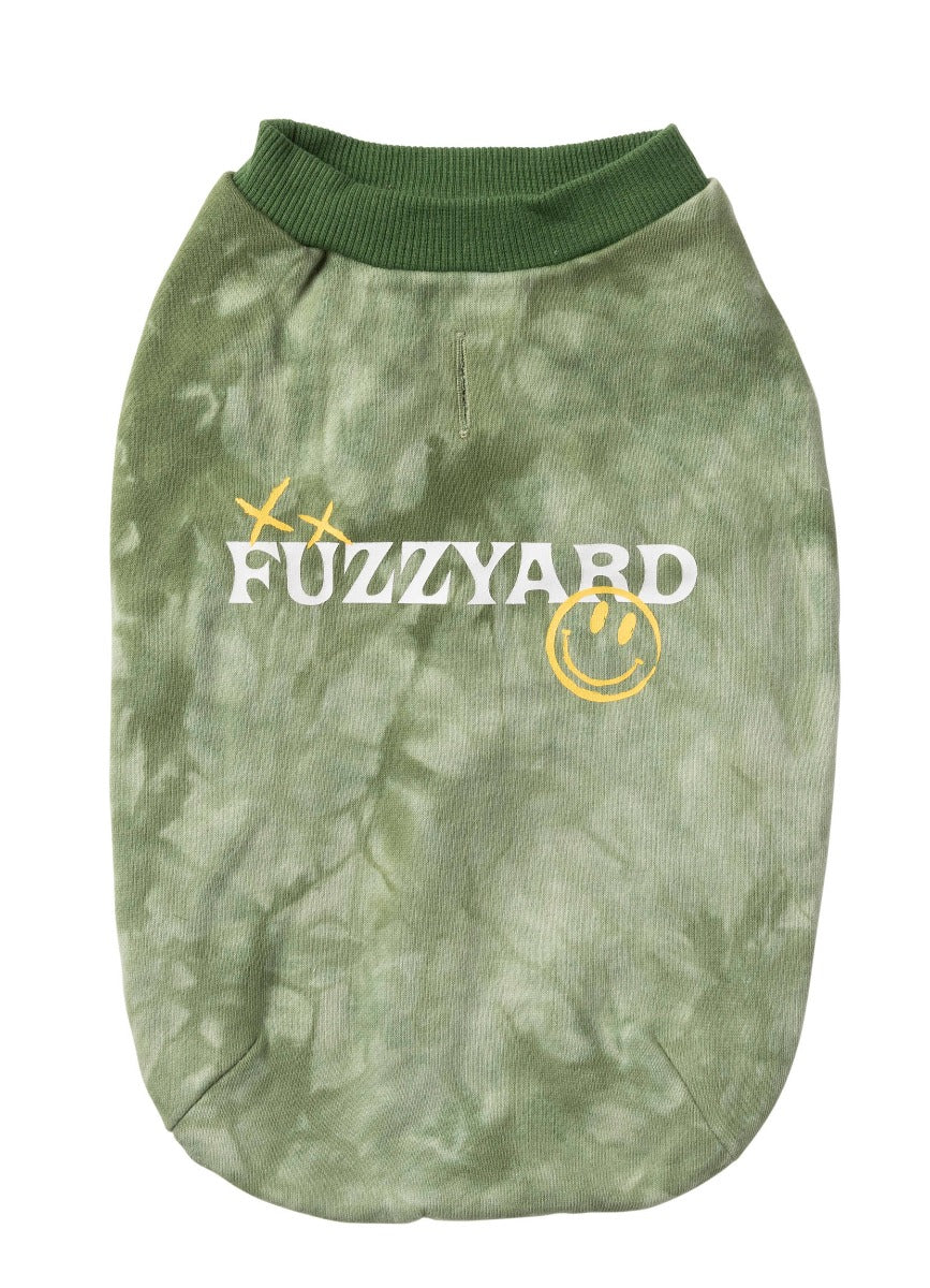 Smiley Tie-rus Sweater Green