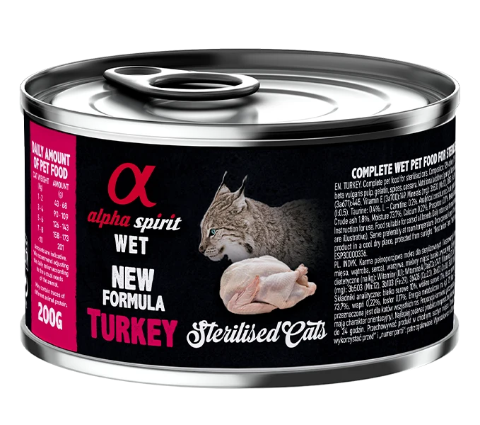 Paté de Pavo para Gatos Esterilizados