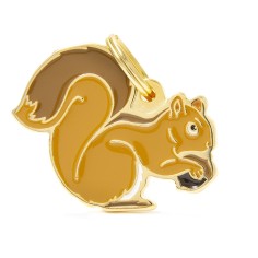Wild Squirrel ID Tag