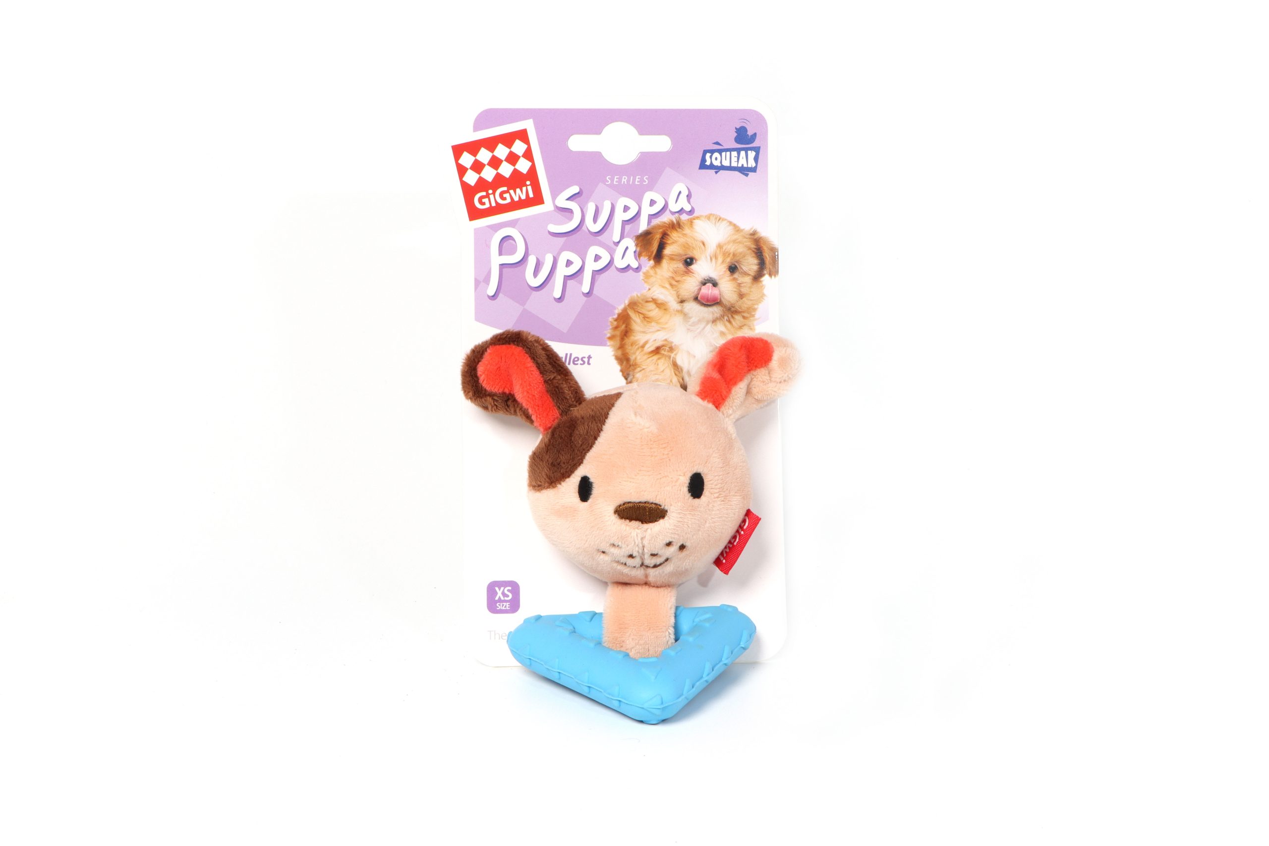 GiGwi Supp Puppa Plush Chew Dog