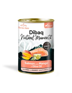 Dibaq Natural Moments Adulto Salmón con Mango