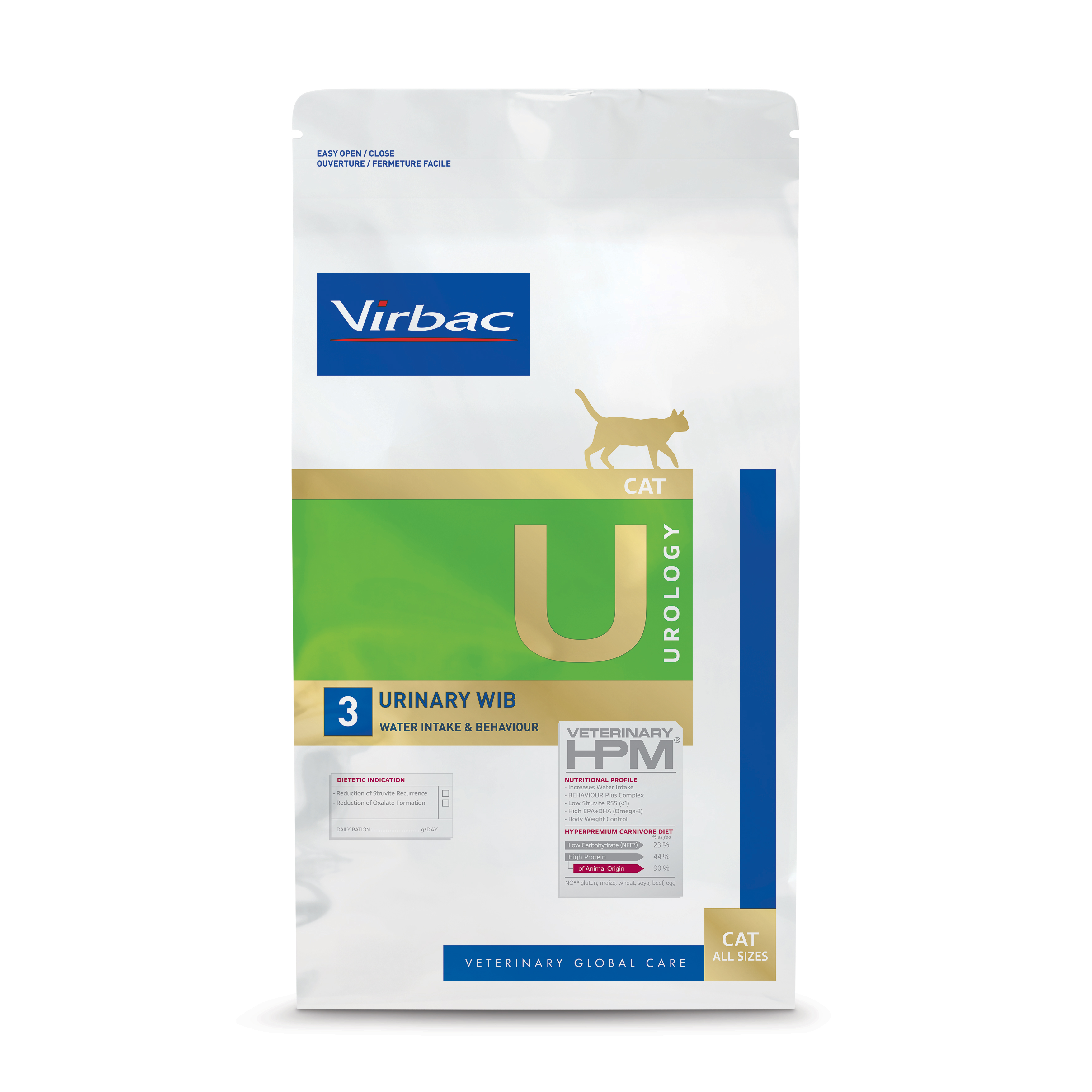 U3 Urology - Pienso para gatos con cistitis idiopática